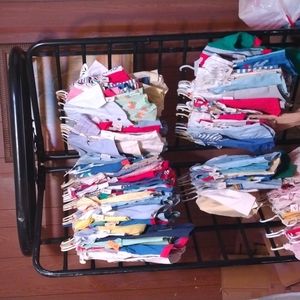 Baby clothes and ladies hats